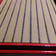 Accurate looking wood grain, and the bolts that hold the slats to the bed.